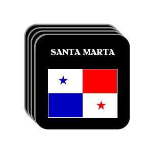 Panama   SANTA MARTA Set of 4 Mini Mousepad Coasters 