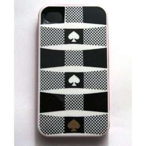  (Spade) Kate Spade 3 Layers Case for Iphone 4 + Gift Bag 