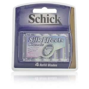  Schick Silk Effects Classic 4 Refill Blades Health 