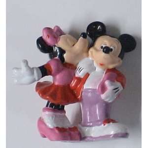   Vintage Pvc Figure  Disney Mickey and Minnie Mouse 