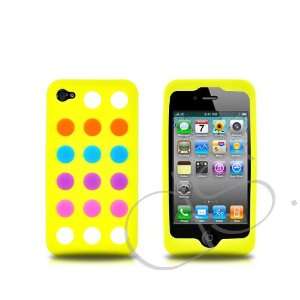  Magic Series iPhone 4 Silicone Case   Yellow Cell Phones 