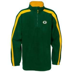  Green Bay Packers Game Stopper 1/4 Zip Fleece Jacket 