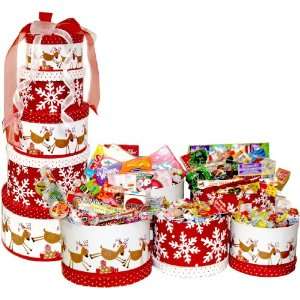 Mega Holiday Nostalgic Candy Gift Tower  Grocery & Gourmet 