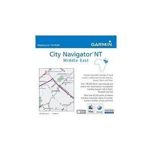  Garmin MapSource City GPS NT Middle East Digital Map GPS 