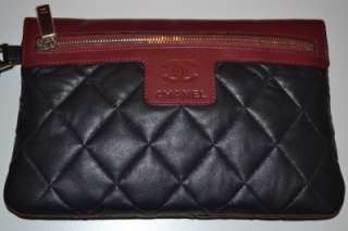   Classic NWT Leather Wristlet Handbag Clutch Case Cosmetic Bag  