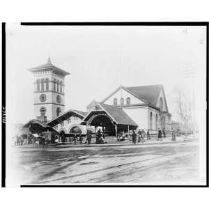  Baltimore and Ohio Railroad Station,New Jersey Ave,1907 