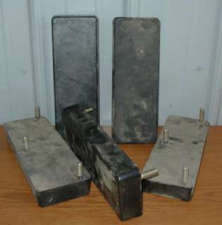 Heavy Equipment Street PADS track rubber 12 (U10)  