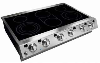   Stainless Steel 36 Inch Electric Slide In Cooktop E36EC75HSS  