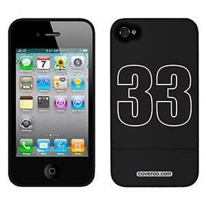  Number 33 on Verizon iPhone 4 Case by Coveroo  Players 