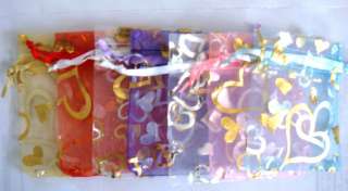 quantity color size to choose from Organza Wedding Favor gift Bags 