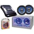 Pyle Full Amplifier/Speakers/Subwoofer/Installation Package for Car 