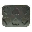 SCI Scandicrafts Large Nonstick Heart Muffin Pan, 14 x 10.5 Inch