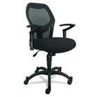   CHW9845G2608 Cloud Series High Back Chair, Mesh Back/Fabric Seat, Blac