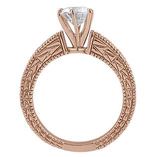   Ring Setting 18k Rose Gold  Allurez Jewelry Rings Wedding