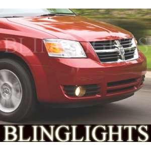 2008 2009 DODGE GRAND CARAVAN HALO FOG LIGHTS driving lamps se sxt swb 