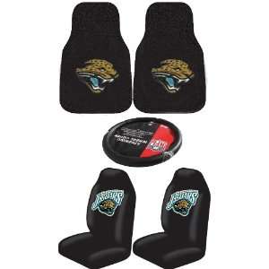   Fan Floor Mats, Seat Covers and Chrome License Plate Frame: Automotive