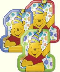 Winnie the Poohs 1st Birthday Party Supplies   Choices  
