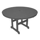 POLY~WOOD, Inc. 48 Round Dining Table Slate Grey