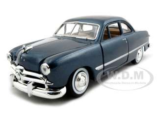 1949 FORD COUPE BLUE 1:24 DIECAST MODEL CAR  