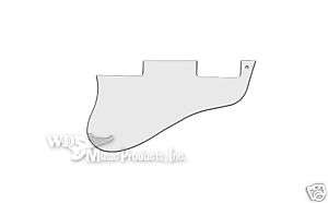 NEW Pickguard For Gibson ES 335 Short   CLEAR ACRYLIC  