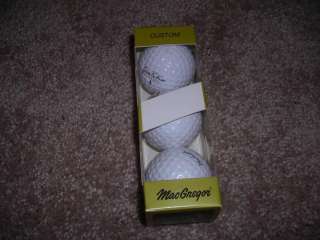 MACGREGOR Vintage 3 BOX Jack Nicklaus CUSTOM golf balls  