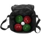 Trademark Global 9 Piece Bocce Ball Set with Easy Carry Nylon Bag