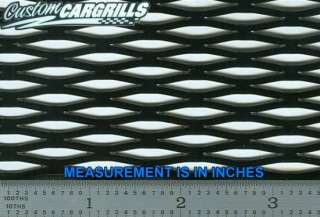   08 MITSUBISHI ECLIPSE BLACK MESH GRILLE GRILL TOP AND BOTTOM INSERTS