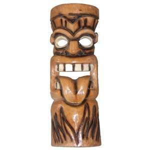  Tiki Mask 12in Tall w/ Color
