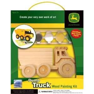   Wood Paint Kit, John Deere Dump Truck Arts, Crafts & Sewing