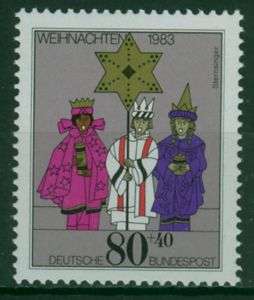 Christmas Stamp W. Germany 1983 MNH  