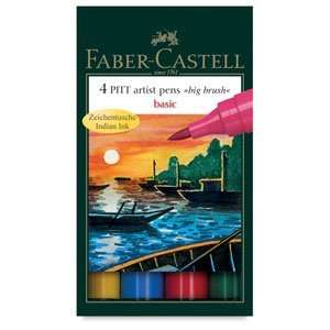  Faber Castell Pitt Big Brush Artist Pen Sets   Basic 