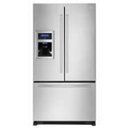   cu. ft. French Door Bottom Freezer Refrigerator w/ External Dispenser