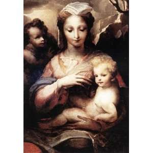 Art, Oil painting reproduction size 24x36 Inch, painting name Madonna 
