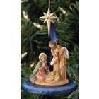   Fontanini Holy Family With Star Of Bethlehem Christmas Ornament #54613