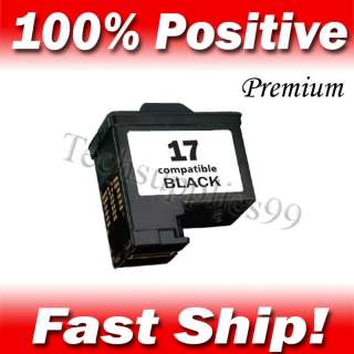 Lexmark 17 Black 10N0217 Printer Ink Cartridge X1290   1 Pack  