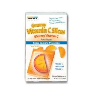  Rainbow Light, Gummy Vitamin C SlicesTM, 30 Pc (Pack of 24 
