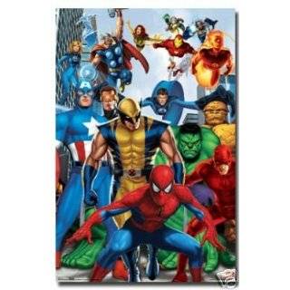 Marvel Heroes Poster Amazing Collage Rare Hot New