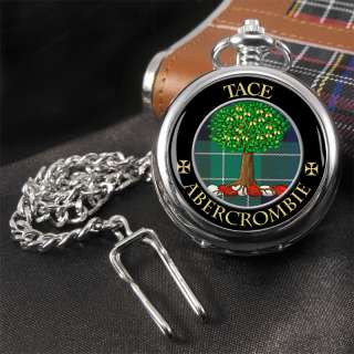 Abercrombie Scottish Clan Pocket Watch  