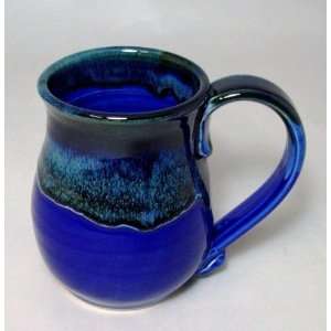 Blue Frost Mug by Moonfire Pottery 