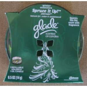  Glade Spruce it Up Scented Oil Candle