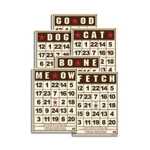  Mini Bingo Cards Tag Weight 2.5X3.5 6/Pkg   Pet: Arts 