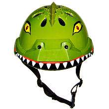 Raskullz Child Helmet   T Rex   Green   C Preme   