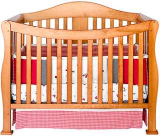 DaVinci Parker 4 in 1 Crib with Toddler Rail   Oak   DaVinci 