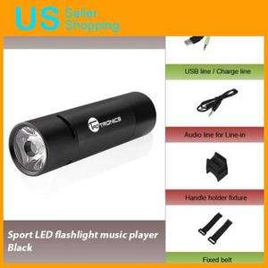 Bicycle Sport  Music Player Speaker LED Flashlight bicycle sound 