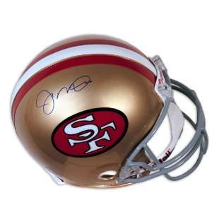  NFL 49ers Joe Montana Autographed Helmet: Sports 