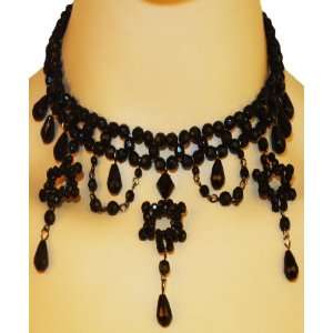  Gothic Beaded Choker Toys & Games