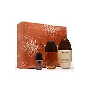  OBSESSION by CALVIN KLEIN SET VALUE $114 For Women Beauty