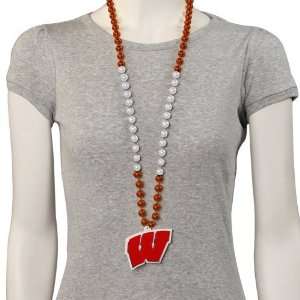    NCAA Wisconsin Badgers Team Logo Medallion Beads: Home & Kitchen