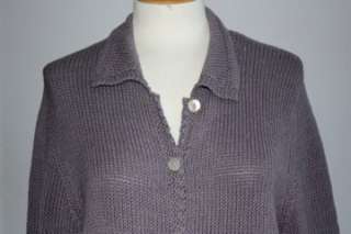 Boden Purple Cardigan Sweater Size 20 or US 16 18 LG XL  
