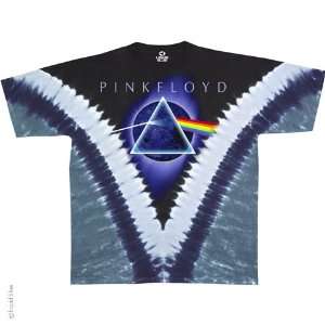    Pink Floyd Pyramid V T Shirt (Tie Dye), M: Sports & Outdoors